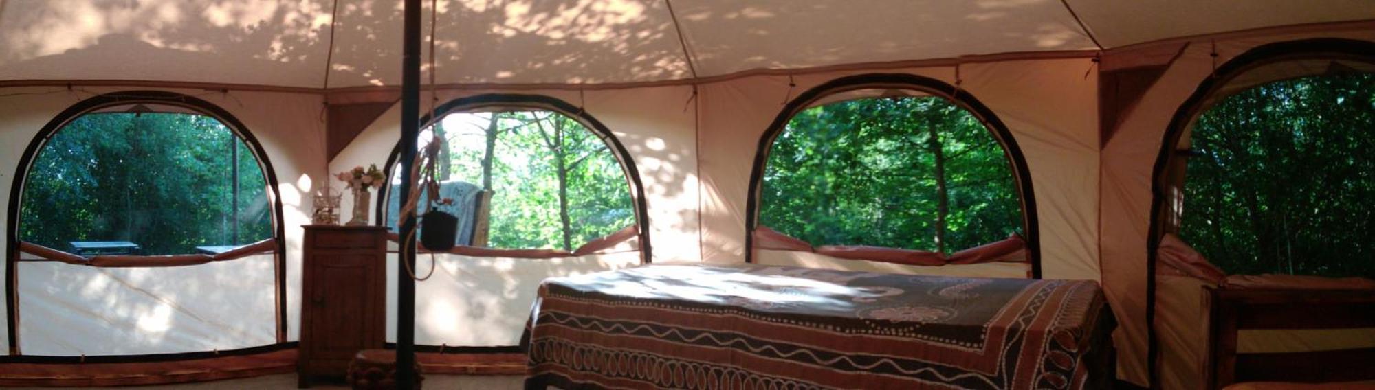 Tente Safari Lodge Dans Foret Luxuriante Vielle-Tursan Exterior foto