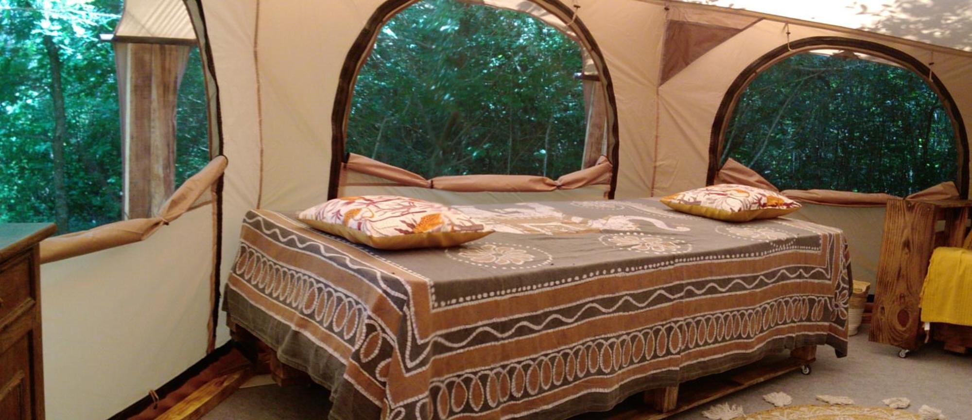 Tente Safari Lodge Dans Foret Luxuriante Vielle-Tursan Exterior foto